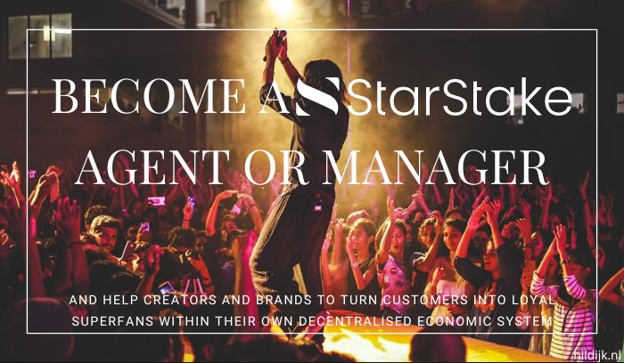 Become a StarStake Agent and/or Manager