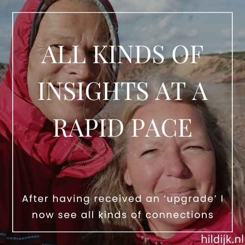 All kinds of insights at a rapid pace, after receiving an upgrade
