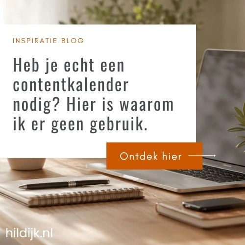 Heb je echt een contentkalender nodig? Hier is waarom ik er geen gebruik.